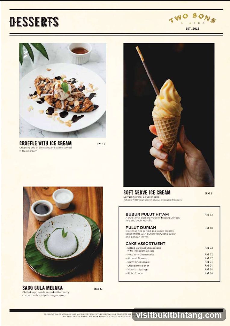 DESSERTS