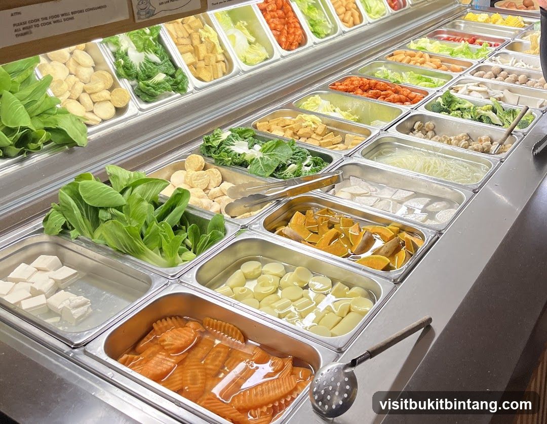 Buffet Food Display