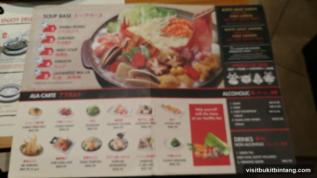 Buffet Menu