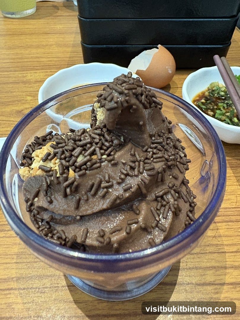 Chocolate Soft Serve with Sprinkles