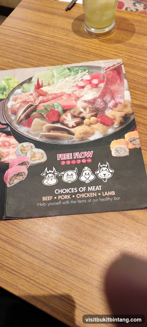 Free Flow Menu