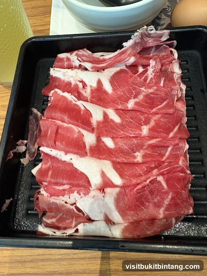 Thinly Sliced Beef