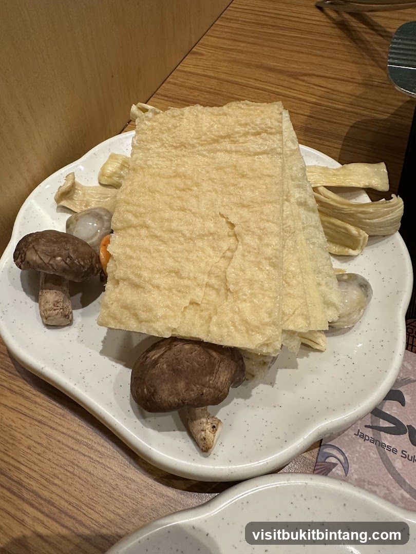 Plate of Hot Pot Ingredients