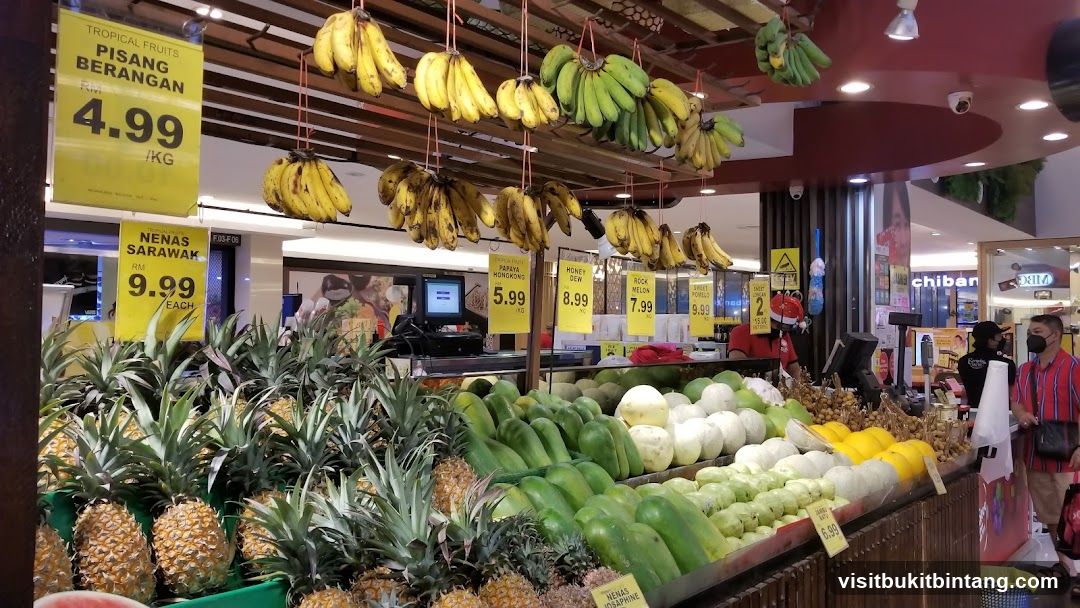 Fruit Stall in a Supermarket