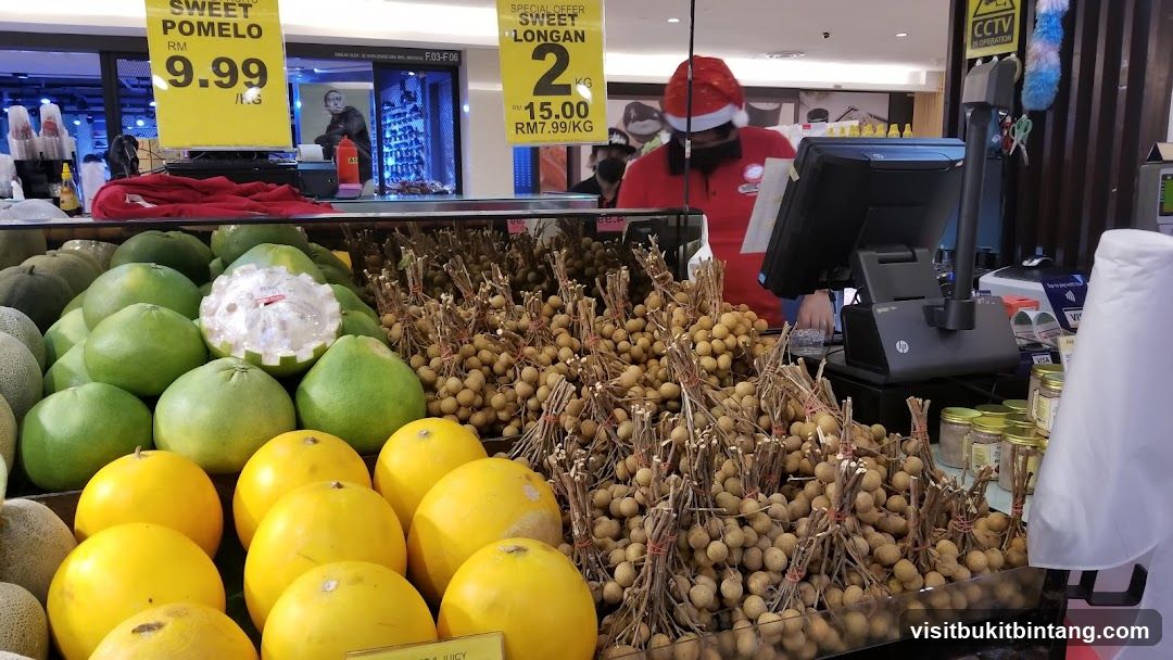 Fruit Display with Price Signs