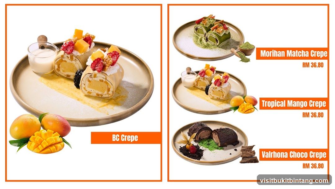 Crepe Menu