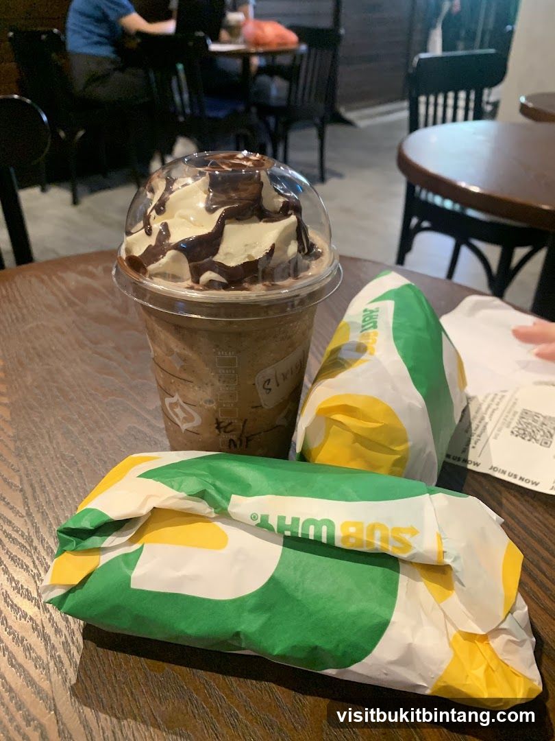 Subway Sandwiches and Drink