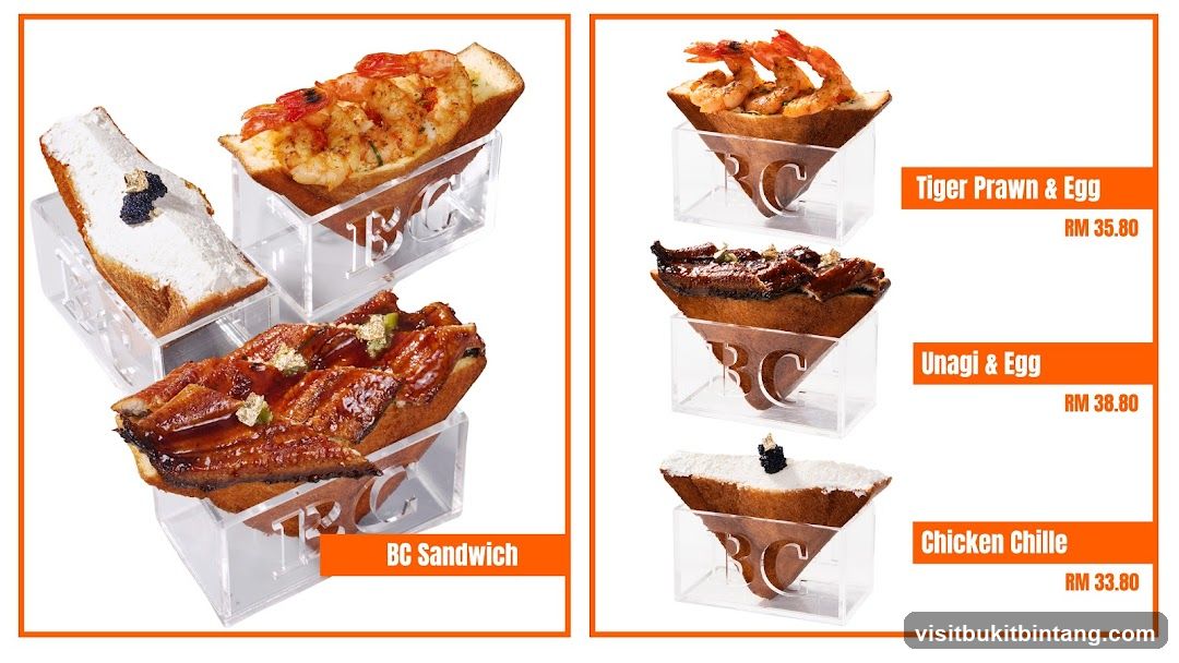 Sandwich Menu