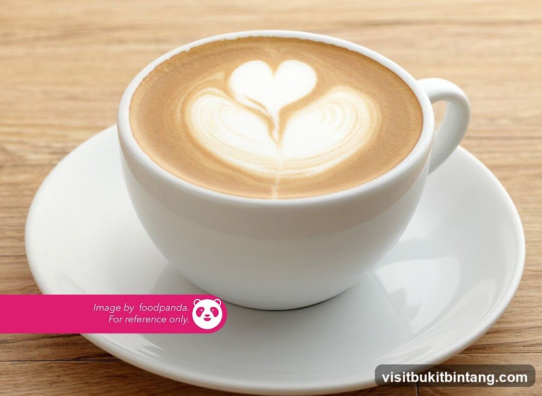 Latte with Heart Art