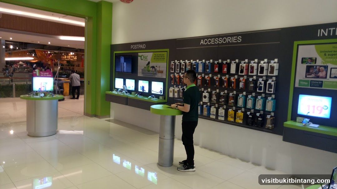 Mobile Phone Store Interior