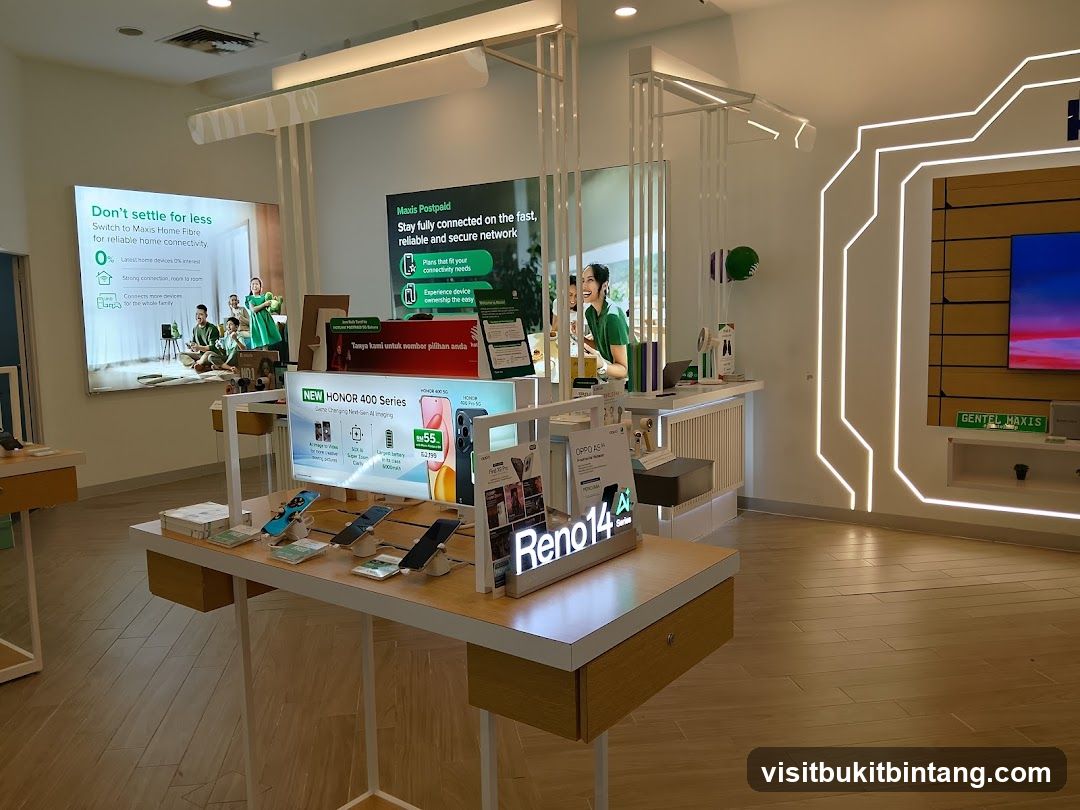 Mobile Phone Store Display