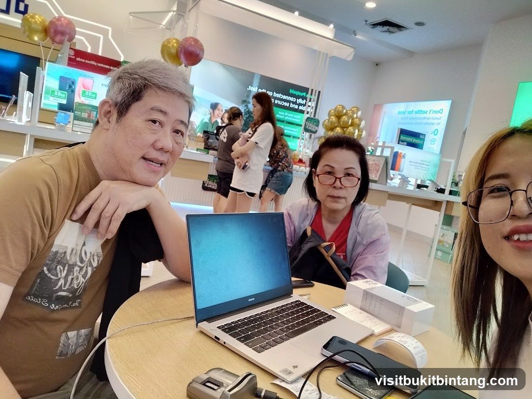 People in a store