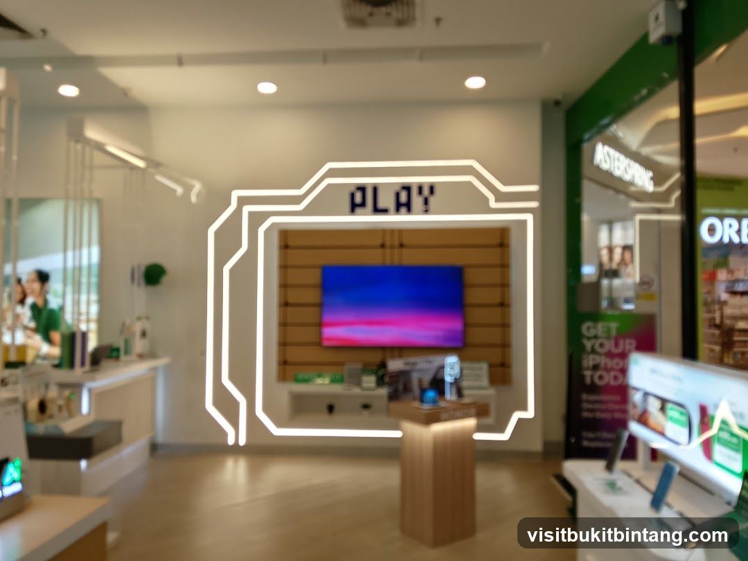Electronics Store Display