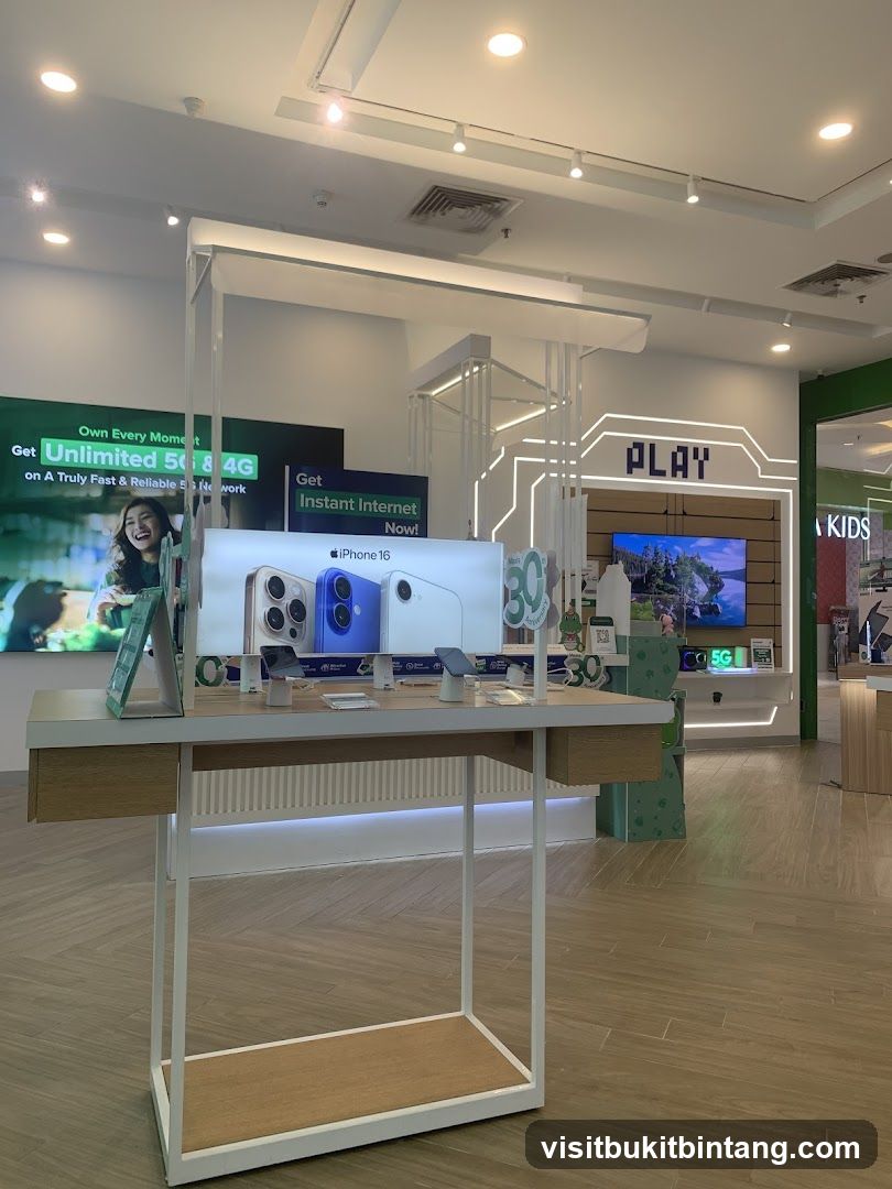 Mobile Phone Store Display