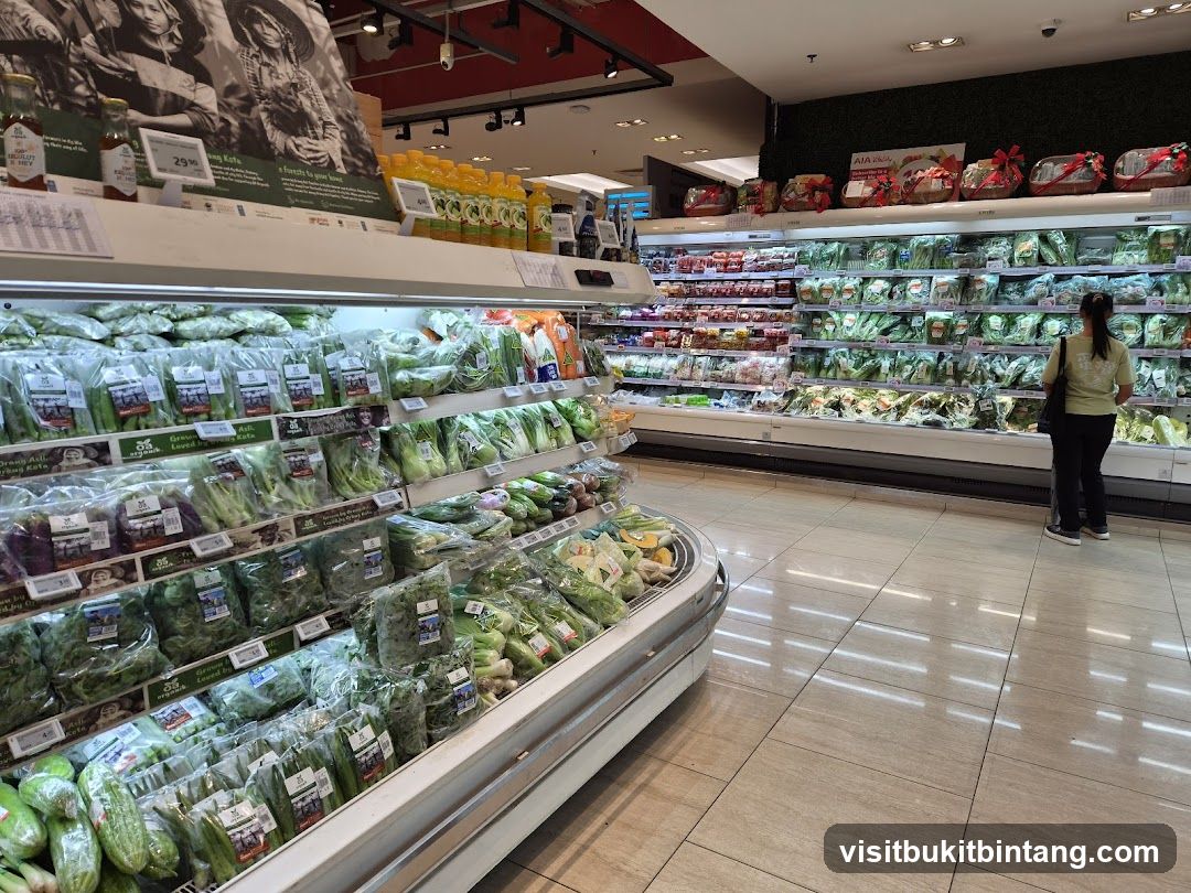 Supermarket Produce Aisle