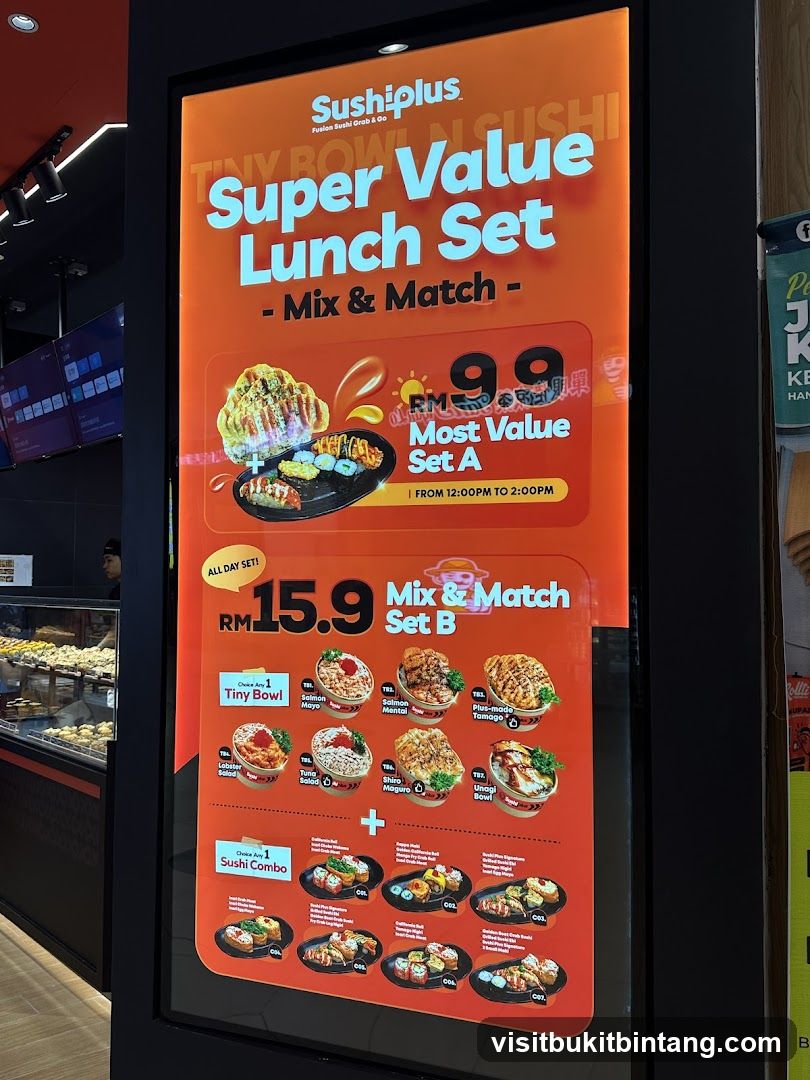 Sushiplus Super Value Lunch Set