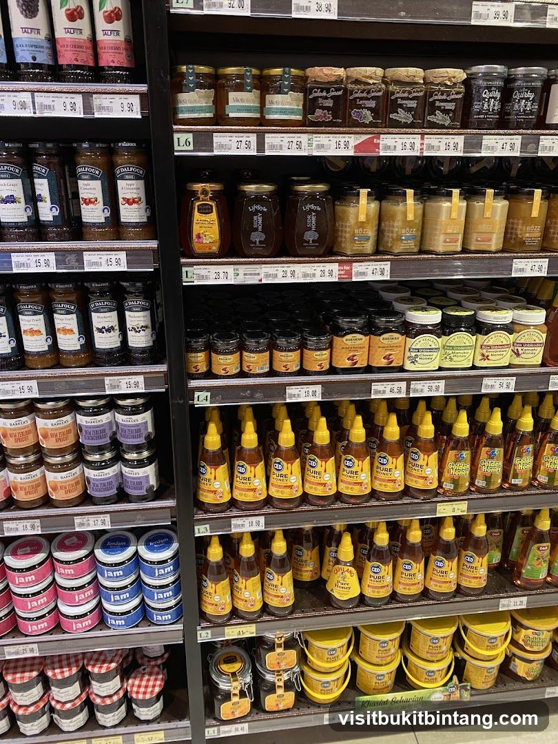Jams and Honey Display