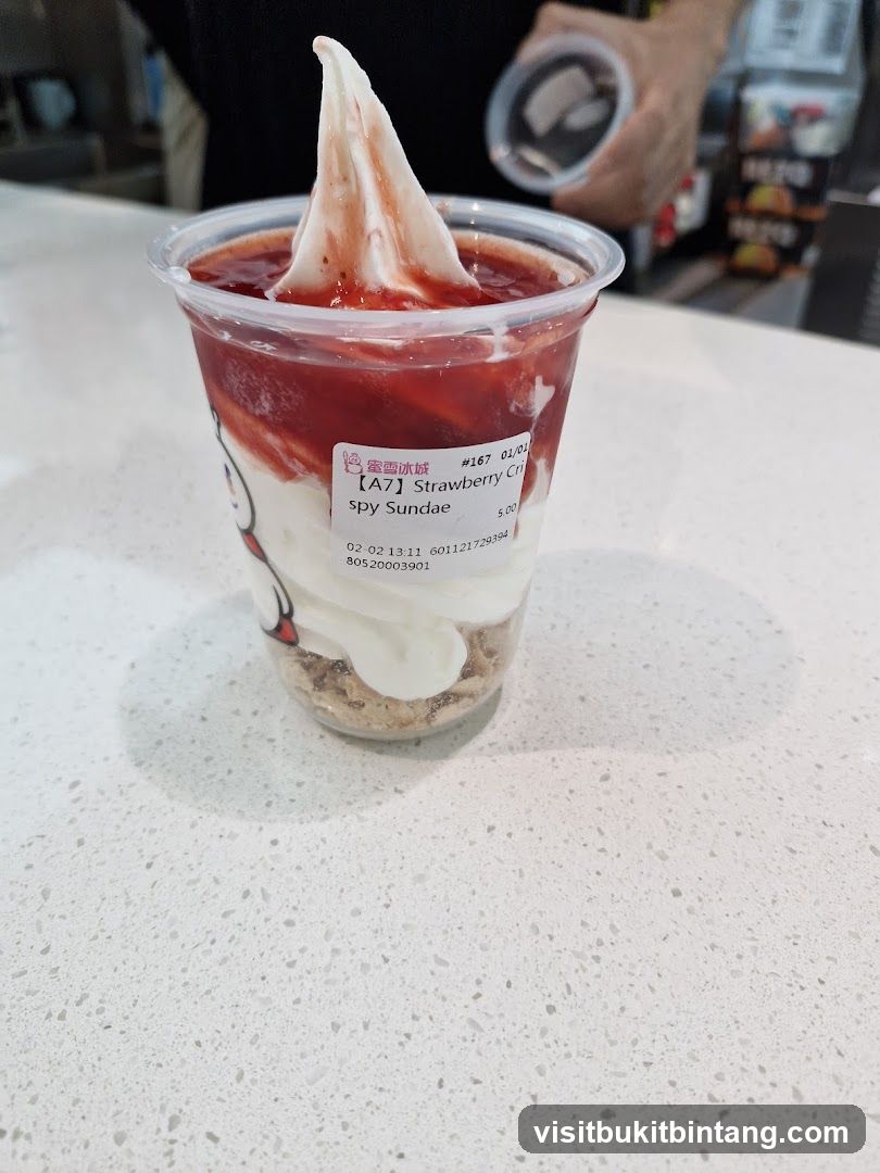 Strawberry Sundae