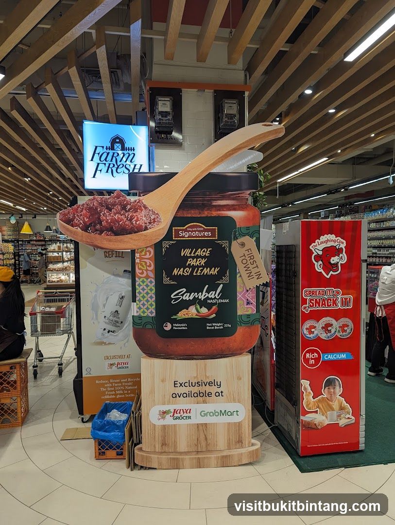 Sambal Nasi Lemak Display