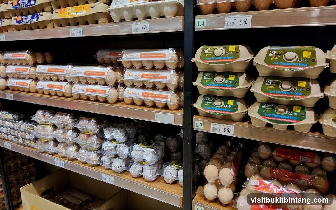 Eggs on Shelves