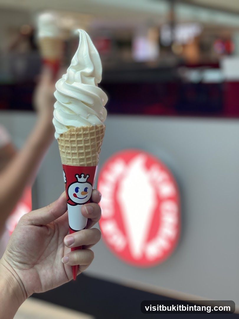 Soft Serve Ice Cream Cone