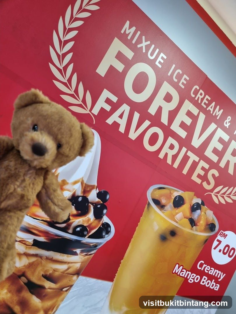 Mixue Ice Cream & Tea Advertisement