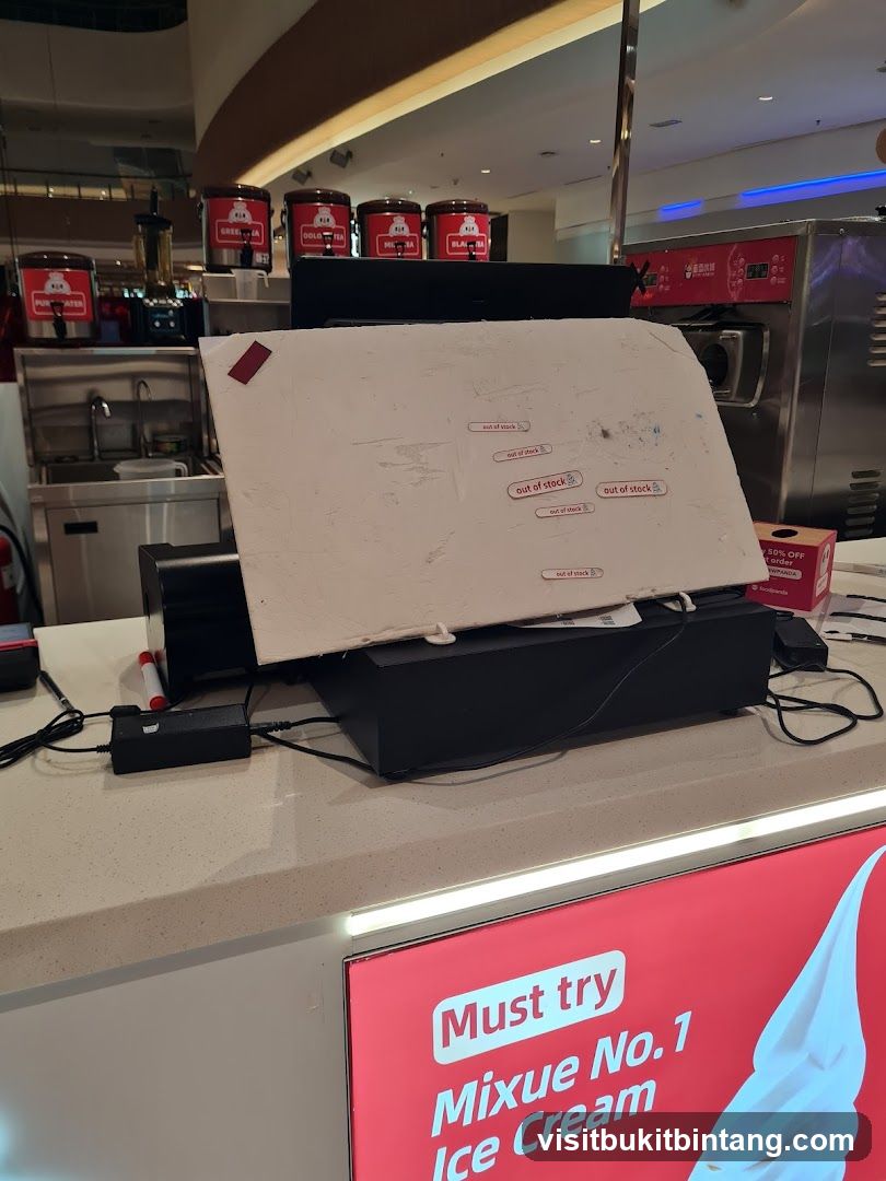 Ice Cream Counter