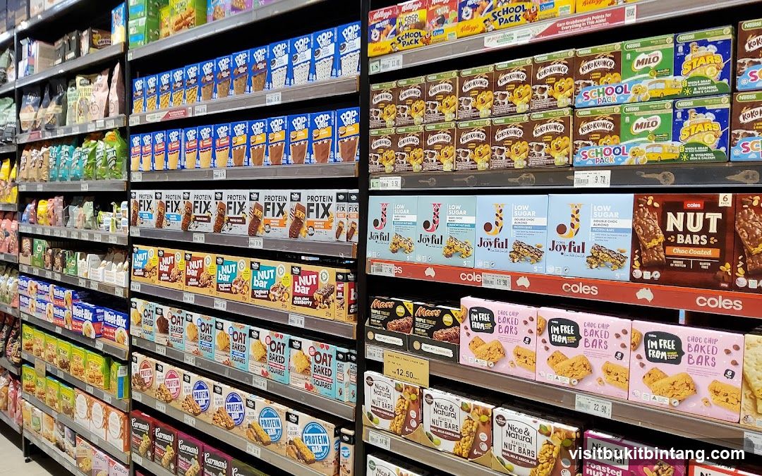 Cereal and Snack Bars Aisle