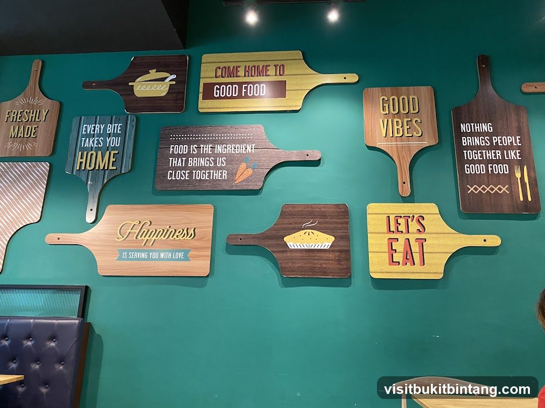 Decorative cutting boards with food-related quotes