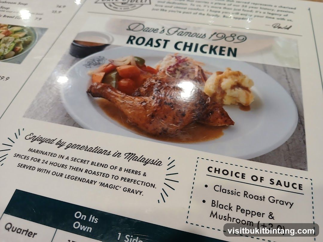 Dave's Famous 1989 Roast Chicken