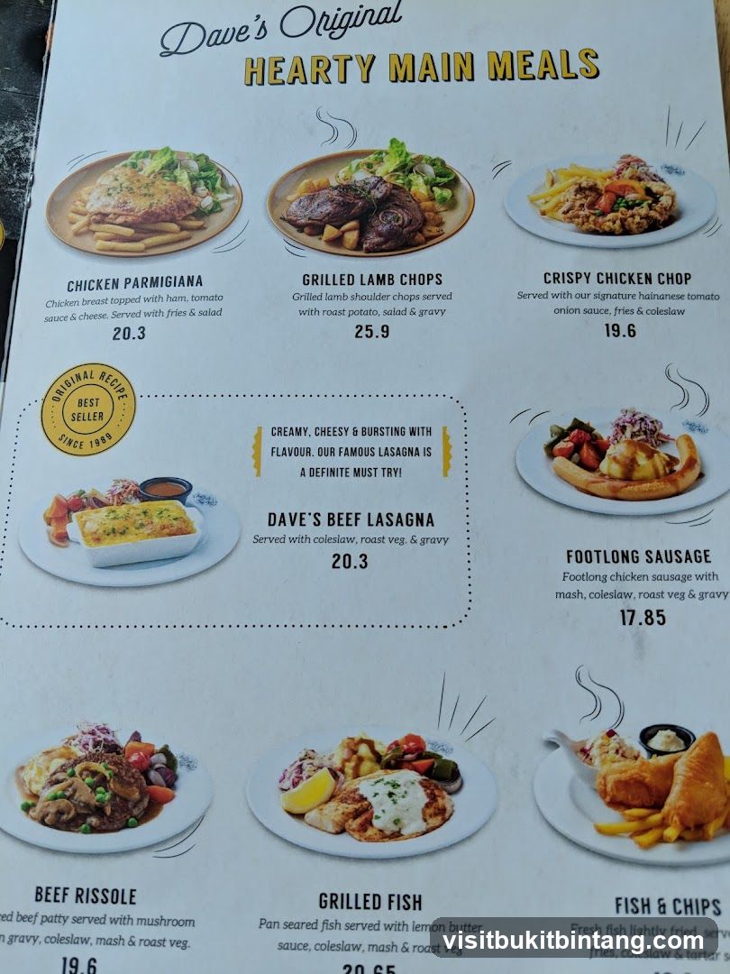 Dave's Original Hearty Main Meals