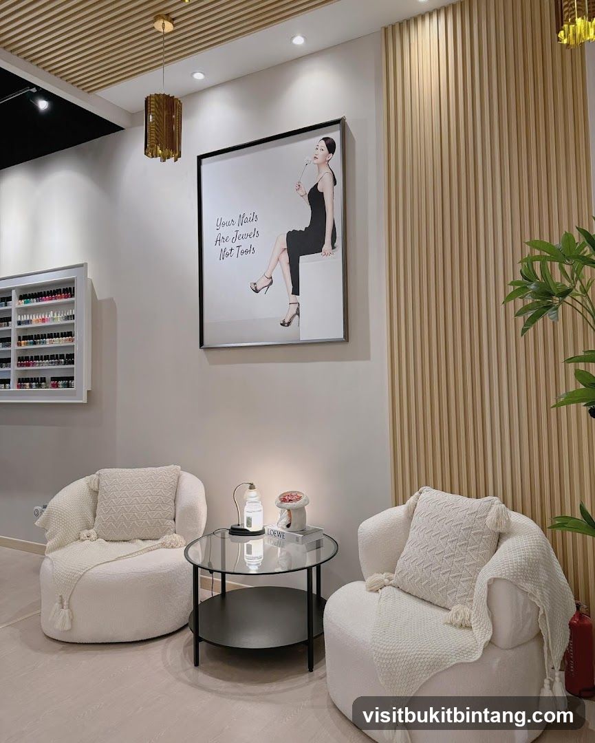 Nail Salon Waiting Area