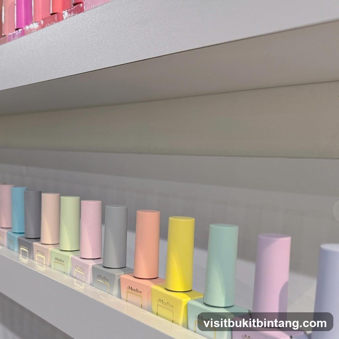 Pastel Nail Polish Bottles