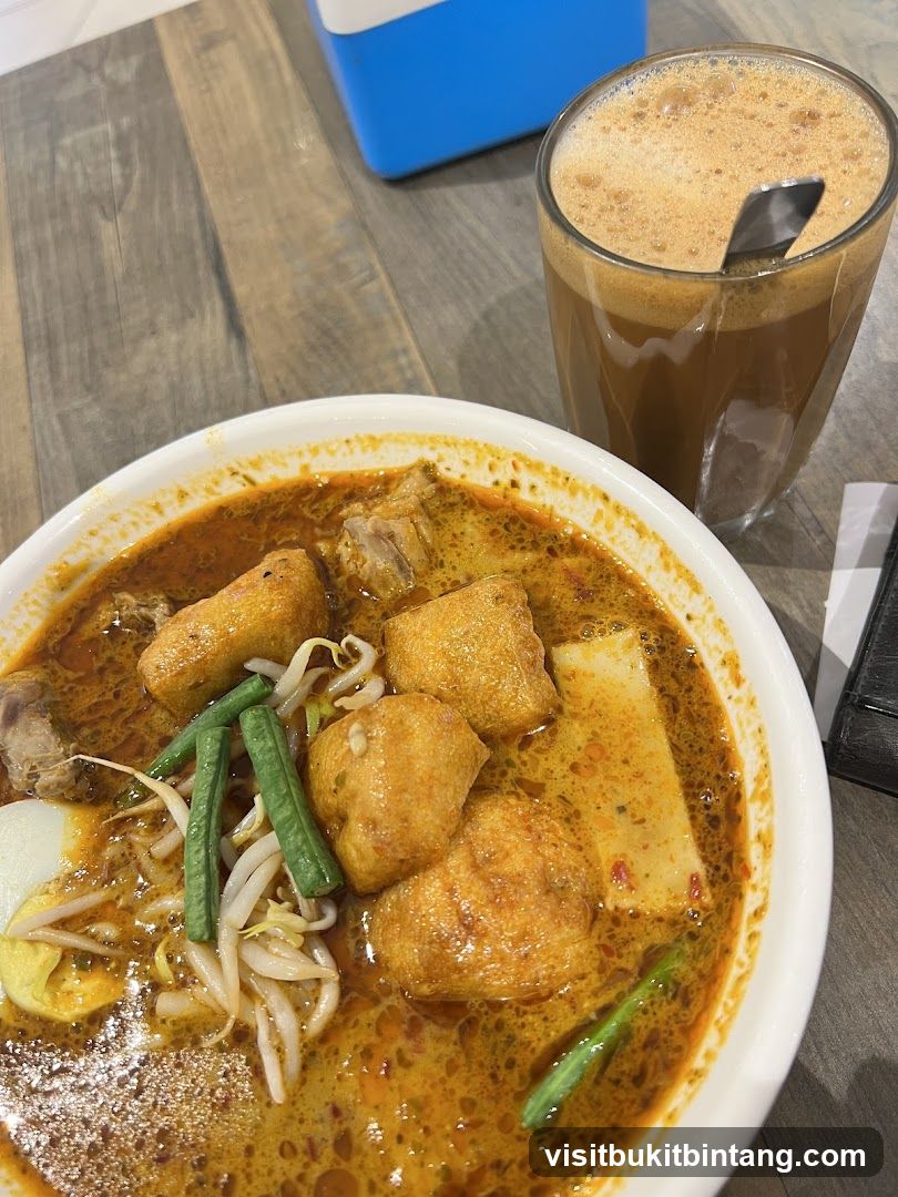 Curry Noodles and Coffee