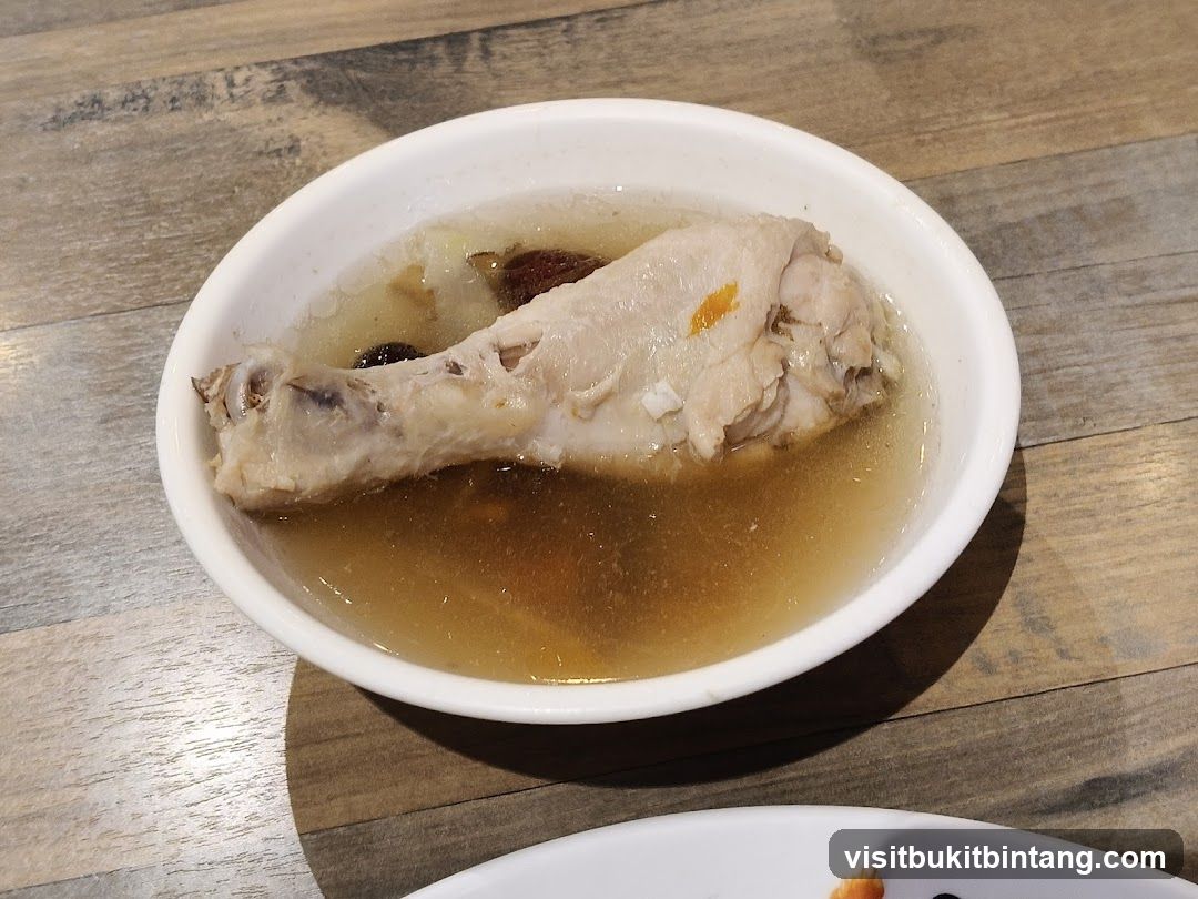 Chicken Soup with Herbs