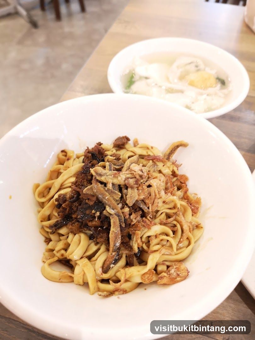 Noodles with Toppings and Soup