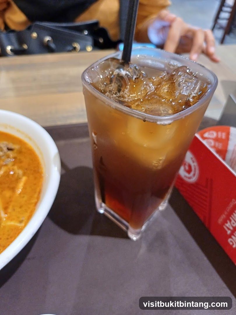 Iced Tea and Soup