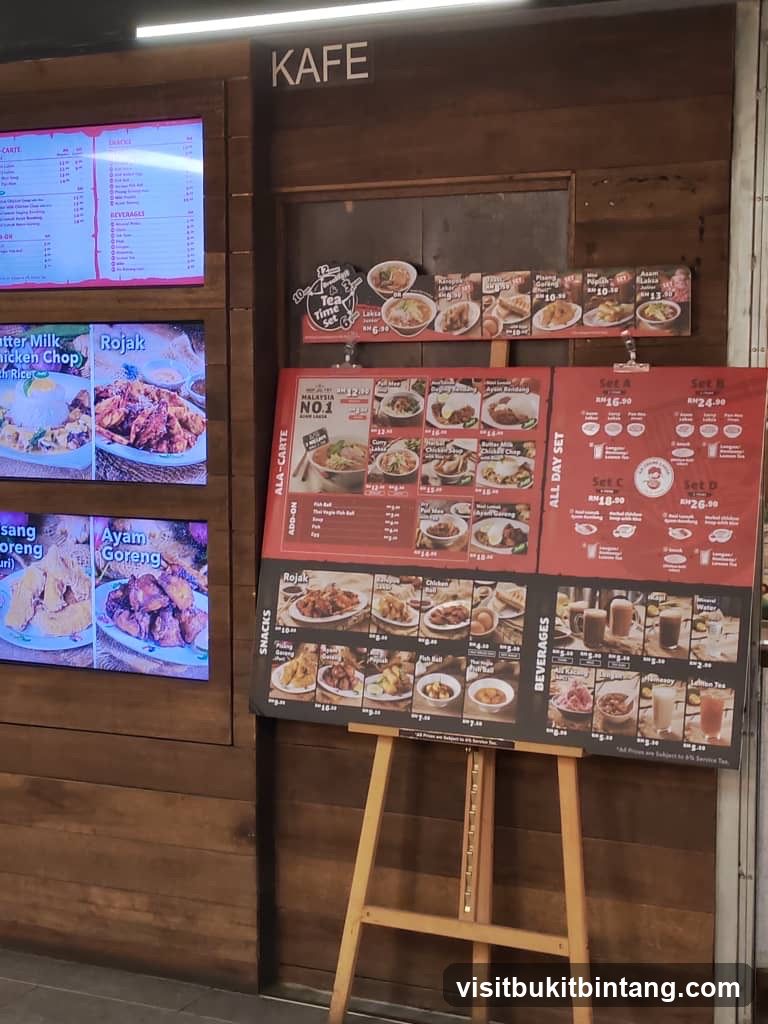Kafe Menu