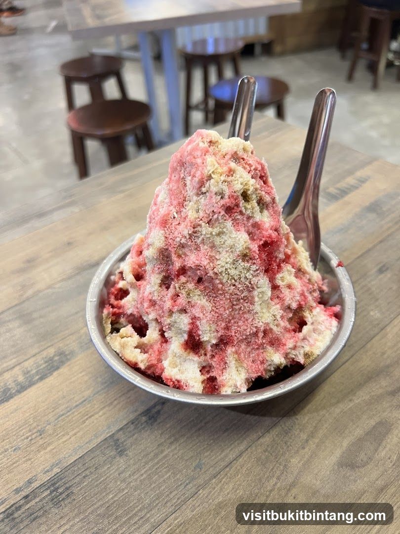 Shaved Ice Dessert