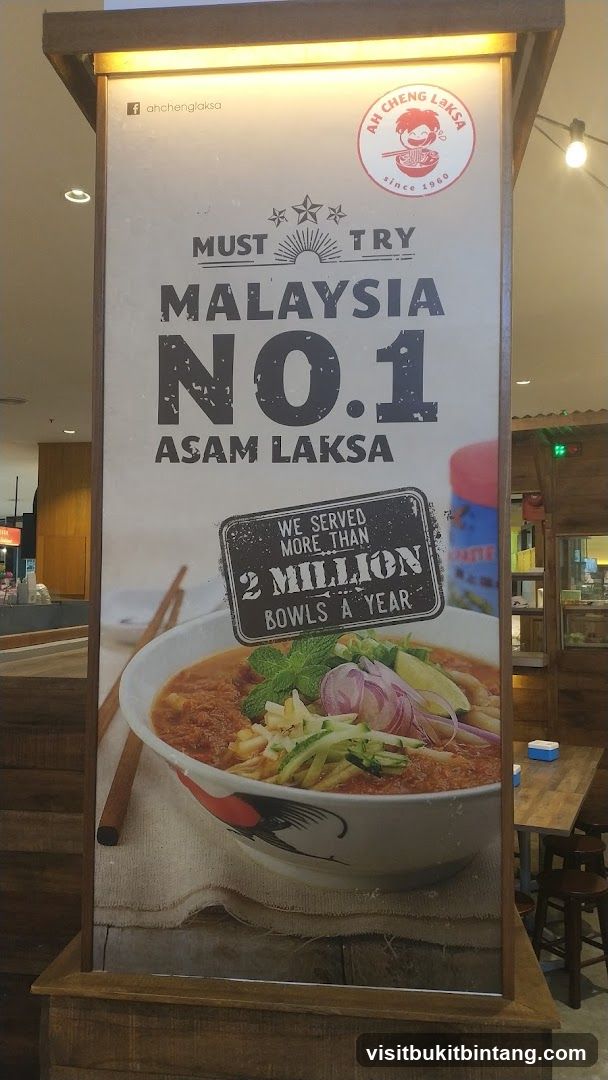 Ah Cheng Laksa Advertisement