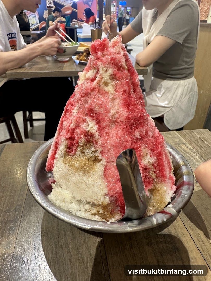 Dessert with Syrup