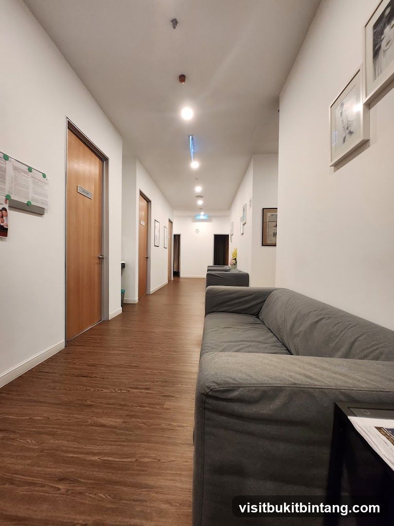 Hallway with Sofas and Doors