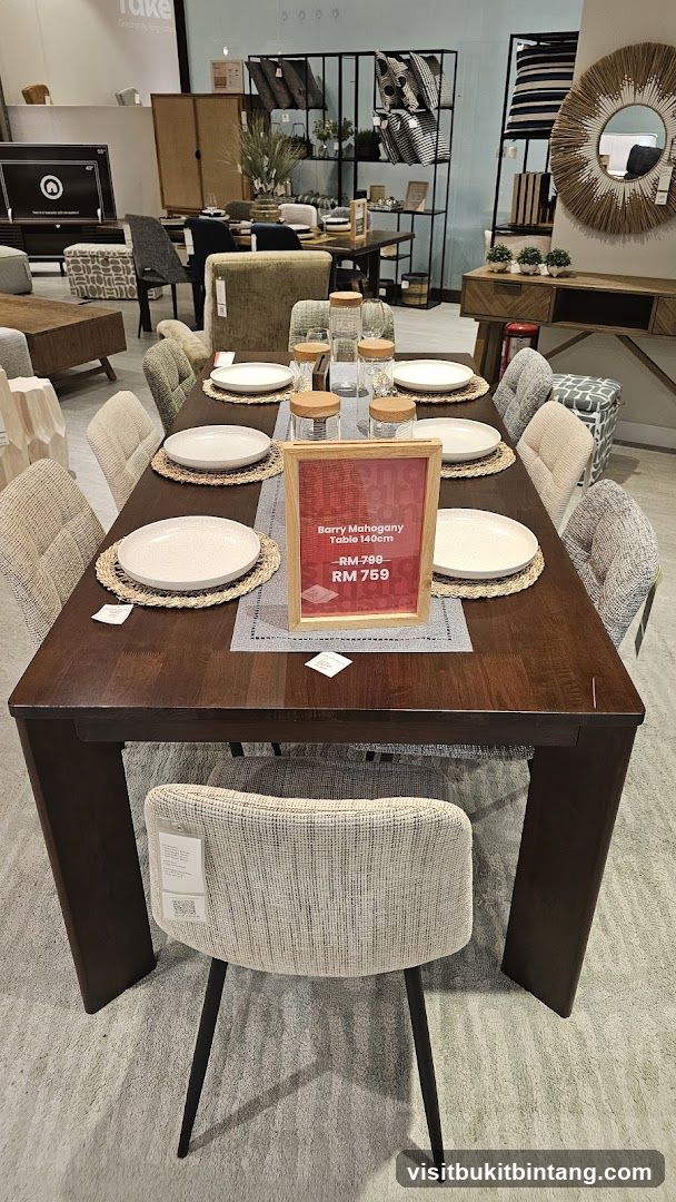 Dining Table Display