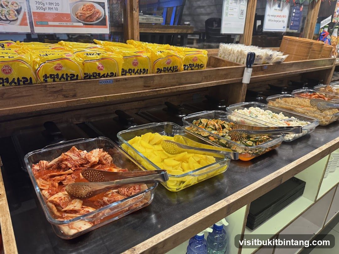 Buffet Food Display