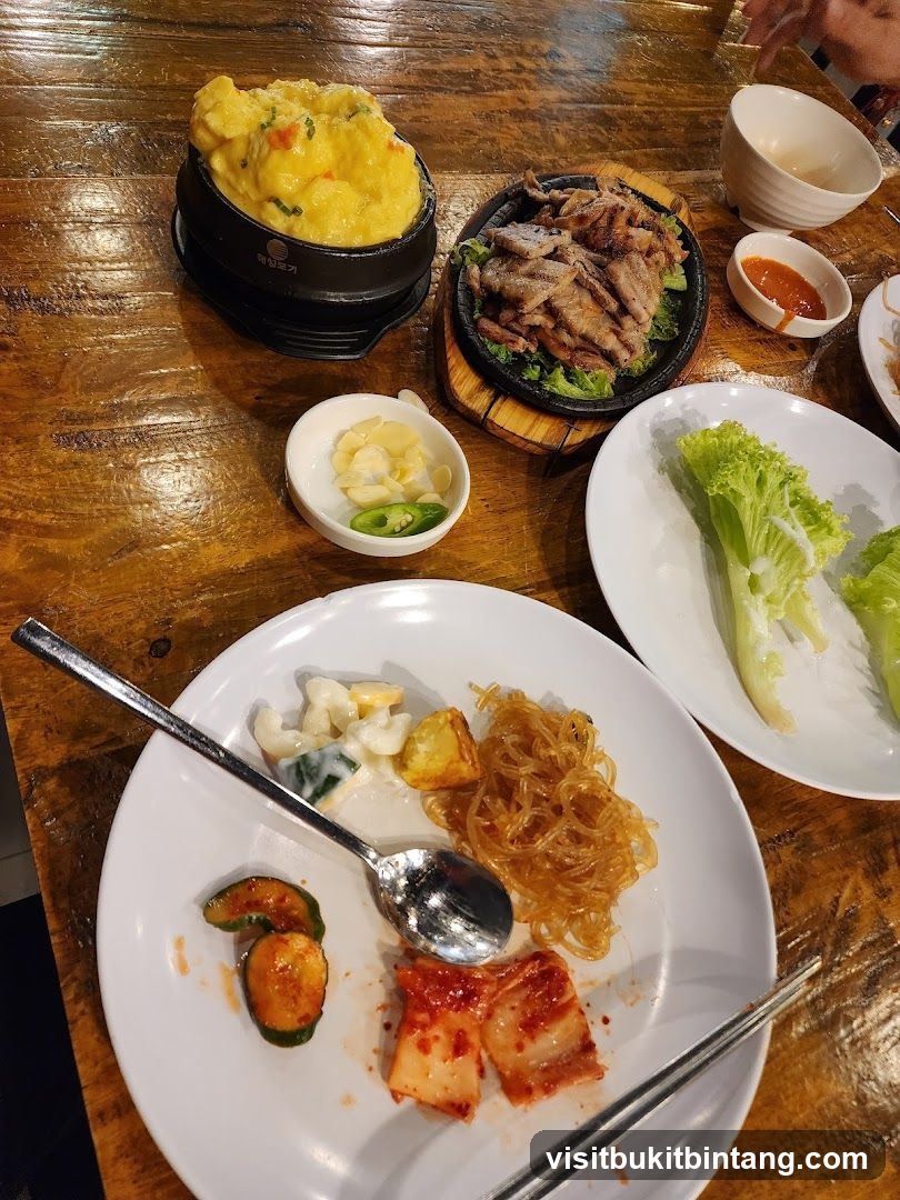 Korean Food Platter
