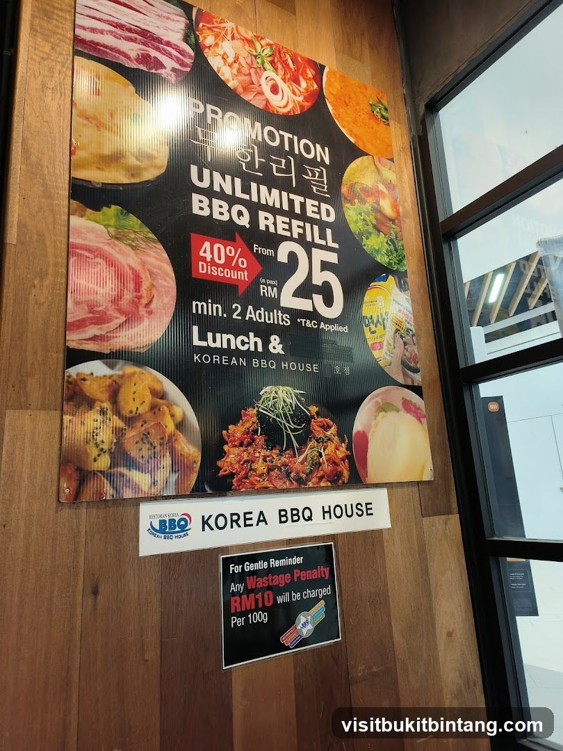 Korea BBQ House Promotion