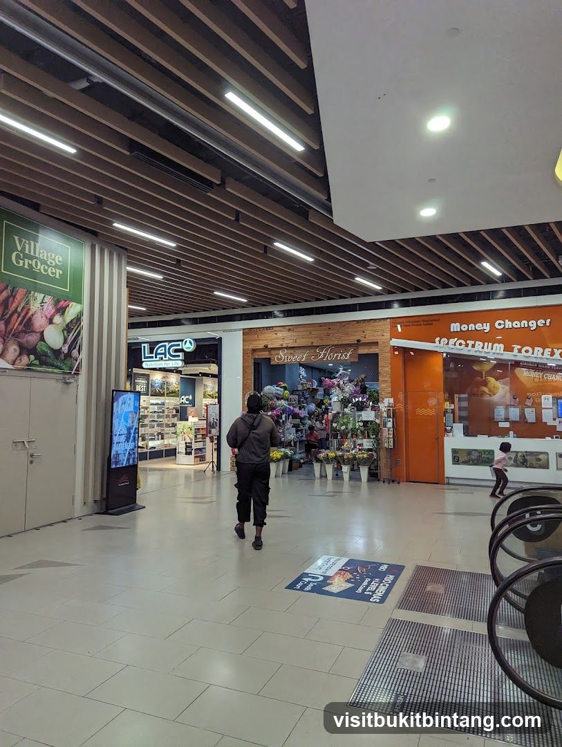Indoor Shopping Mall Corridor