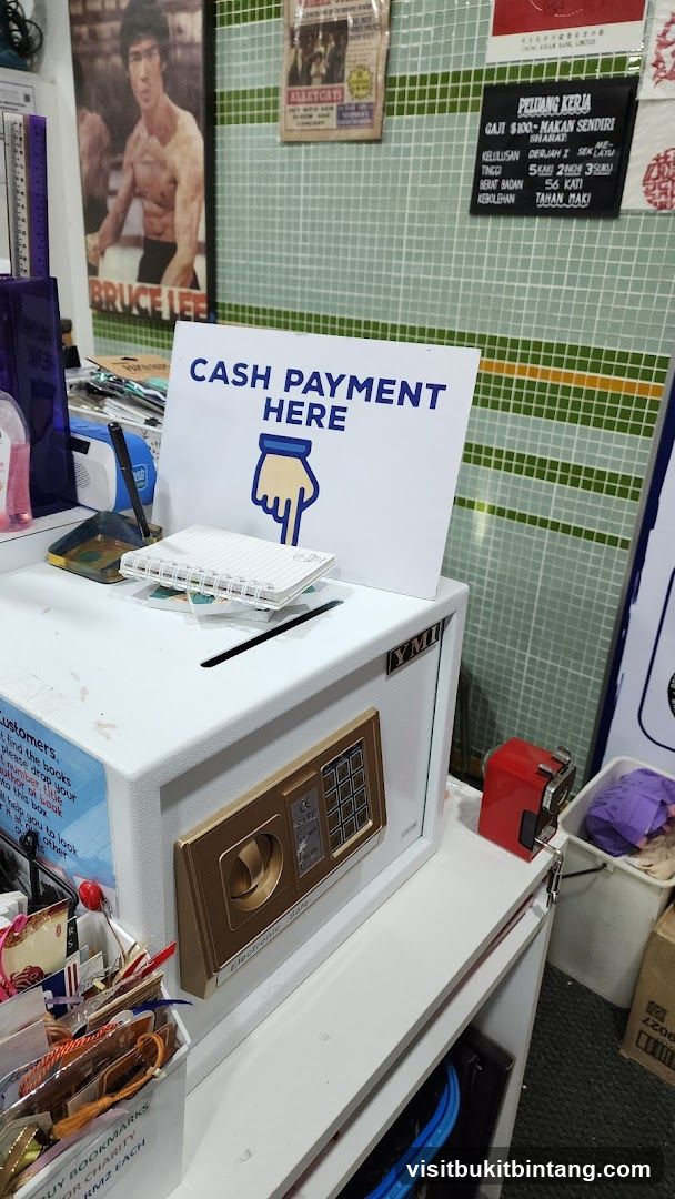 Cash Payment Area