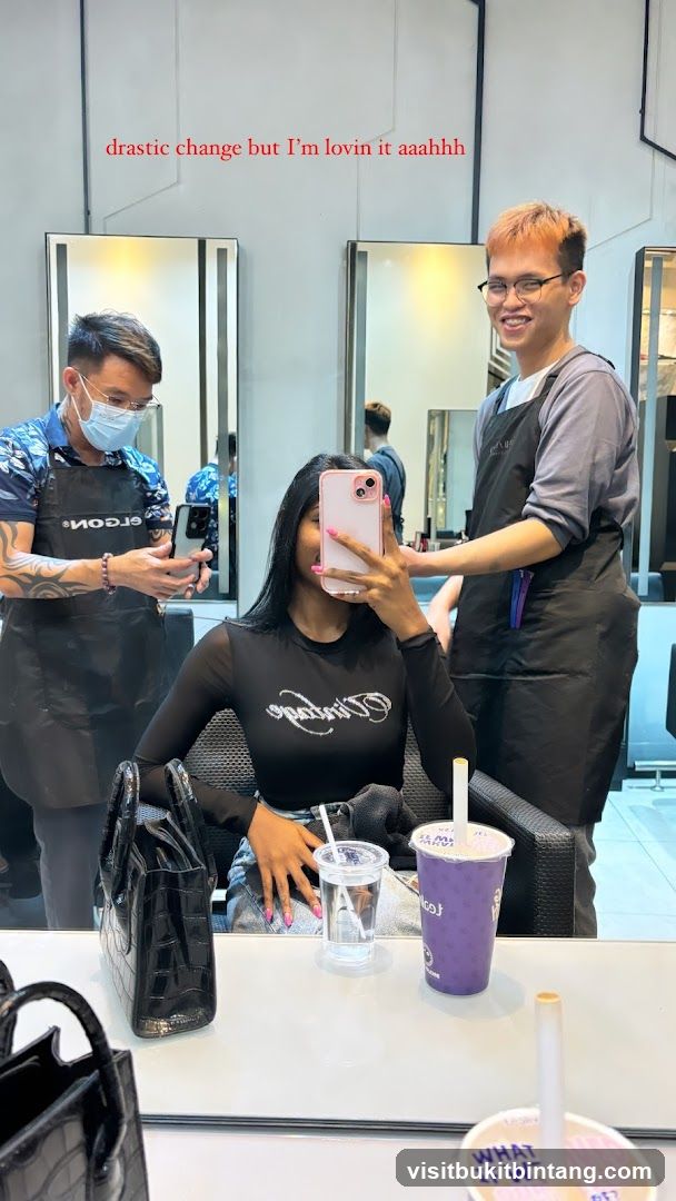 Hair Salon Selfie