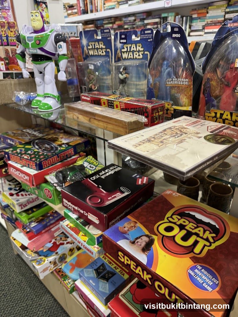 Toys and Games Display
